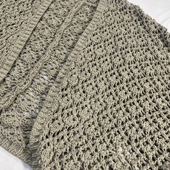 Nicole Miller Womens Sweater Shrug Long Sleeve Open Front Knit M Medium - Picture 6 of 11